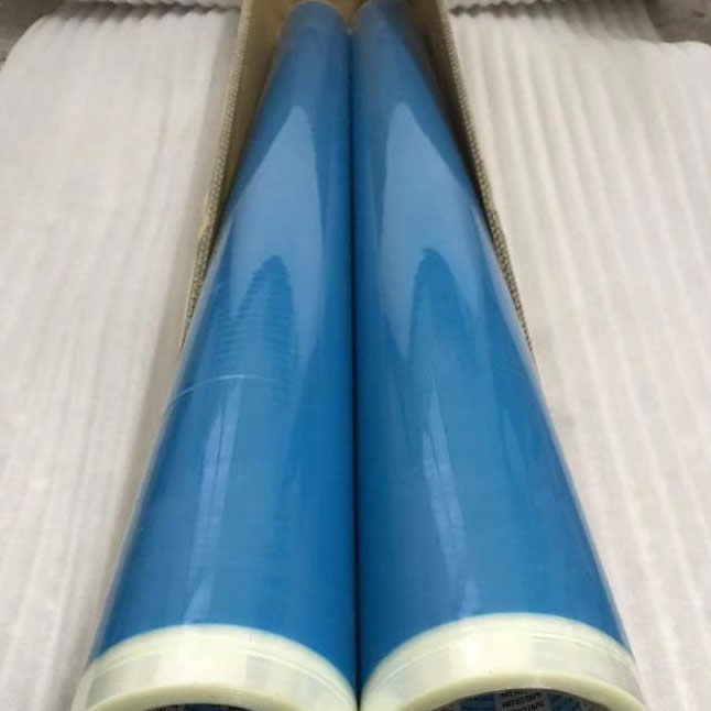 蓝色PET聚酯薄膜胶带_替代日东3800A蓝色单面胶带